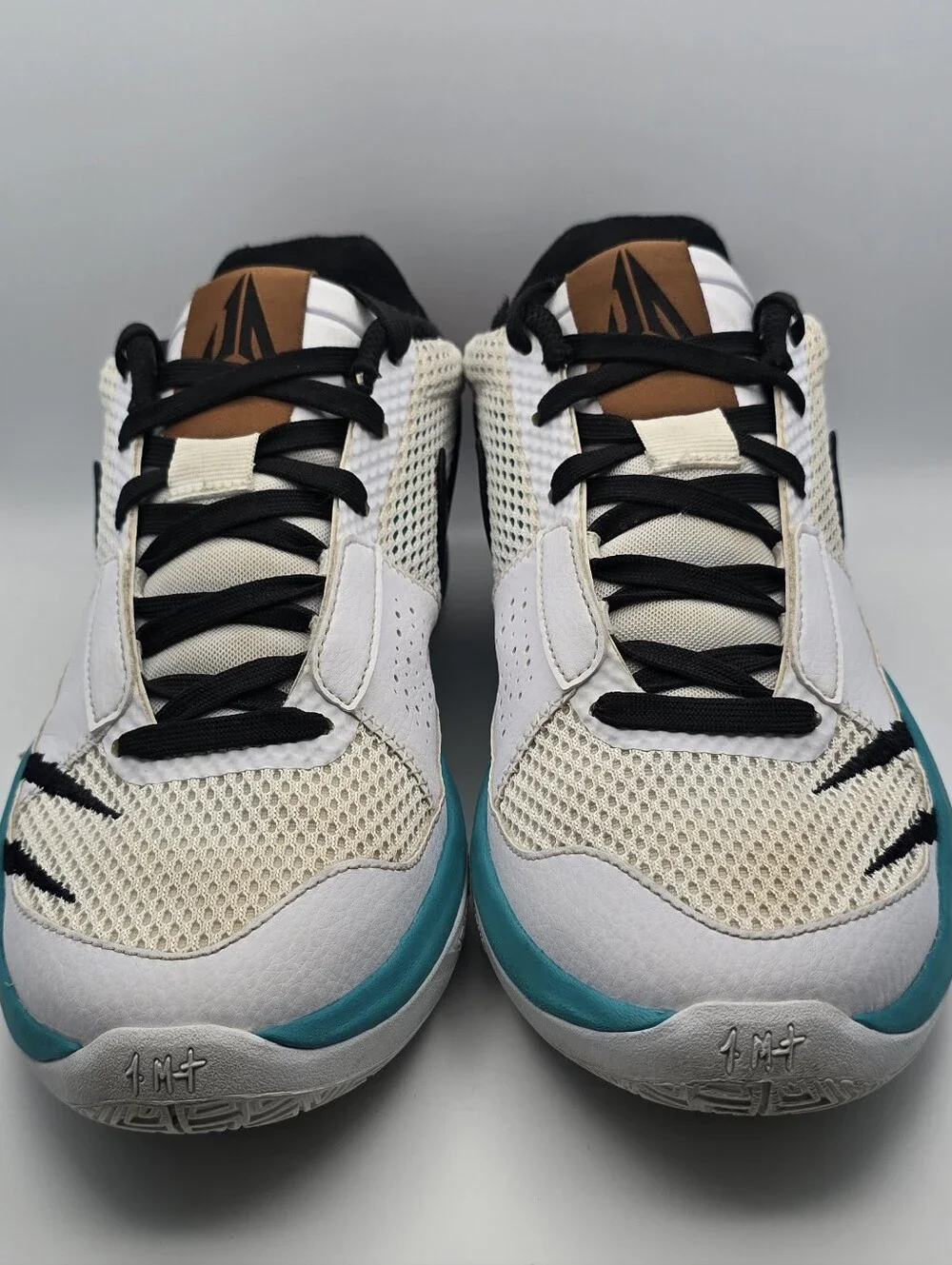 Nike Multicolor Athletic Shoe - White, Teal, Black, Red, Brown